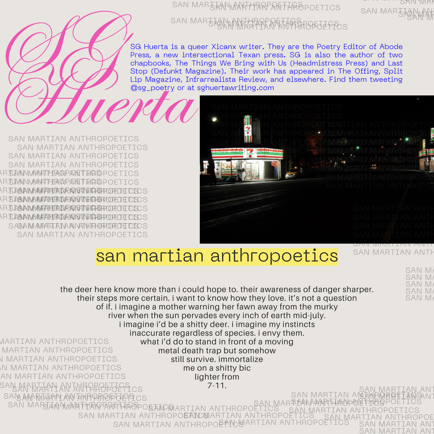 Anthropoetics